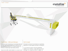 Tablet Screenshot of crystallize.nl